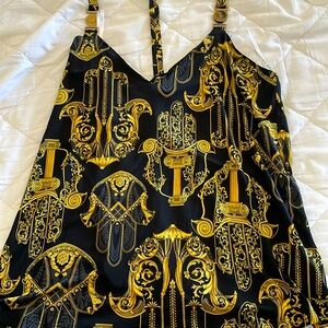 RARE- Versace Medusa 95 Sleeveless Top